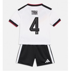 Tyskland Jonathan Tah #4 Hjemme skjorte til barn VM 2026 Kortermet (+ korte bukser)